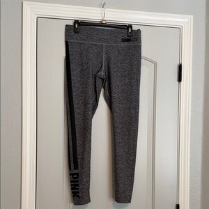 PINK yoga Victoria's Secret Gray Leggings